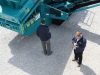 Powerscreen exhibition stand at Hillhead Quarrying & Recycling Show 2