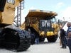 CAT off-highway truck at Hillhead Quarrying & Recycling Show