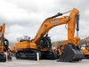 Case excavator. Hillhead showground.