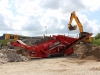 Maximus screener at Hillhead recycling demo area