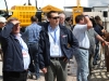 Andy & Calum from Related Fluid Power looking round the JCB stand at Hillhead