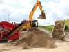 Maximus and JCB equipment in the recycling demo area at Hillhead