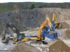 Quarry face demo area at Hillhead Quarrying & Recycling Show
