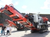 Sandvik crusher at Hillhead Quarrying & Recycling Show