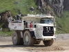 Terex off-highway mining truck in the rock process demo area at Hillhead Quarrying & Recycling Show