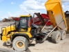 JCB articulated dump truck in the recycling demo area. Hillhead Quarrying & Recycling Show