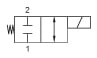 2 Way 2 Position Normally Closed Spool Valve