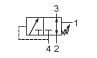 Sequence Valve, 3 Way Normally Open, Internal Pilot