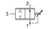 Adjustable Pressure Compensating Valve, Restrictive Type