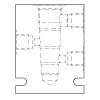 3 Port 1/4 - 3/8 - 1/2 BSP Flow Divider Line Body for Hydraulic Cartridge Valves