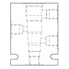 4 Way 1/4 - 3/8 - 1/2 BSP Line Body for Hydraulic Cartridge Valves