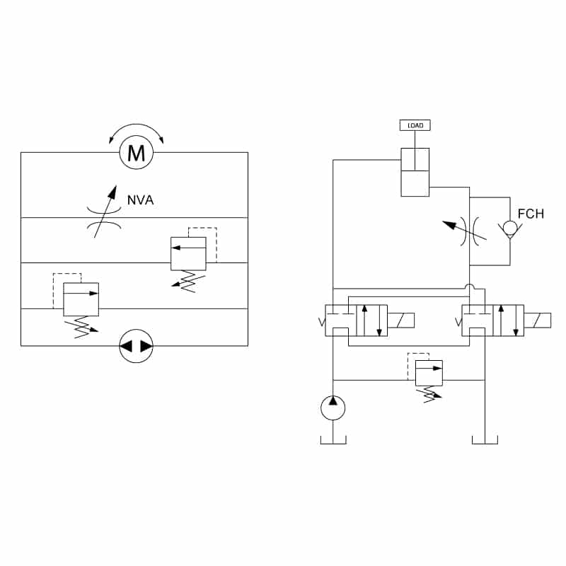 Flow Restrictor Adjustable Needle Valve circuit