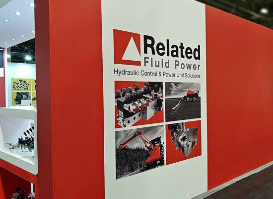 Related Fluid Power's exhibition stand at Lamma'19, NEC Birmingham