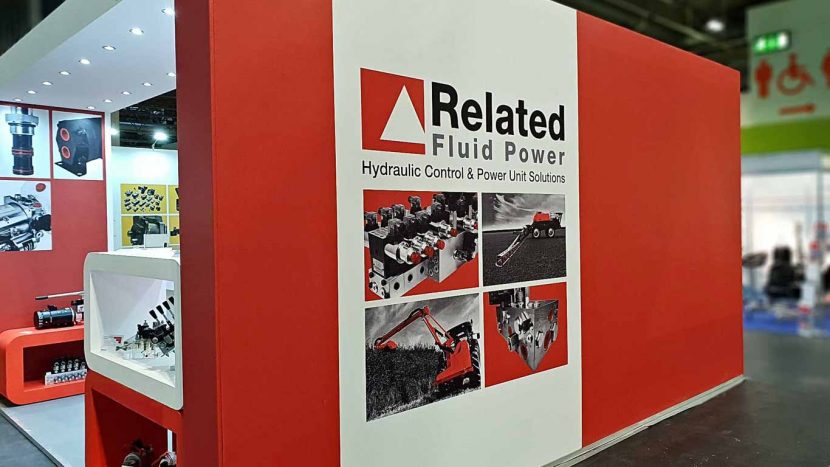 Related Fluid Power's exhibition stand at Lamma'19, NEC Birmingham