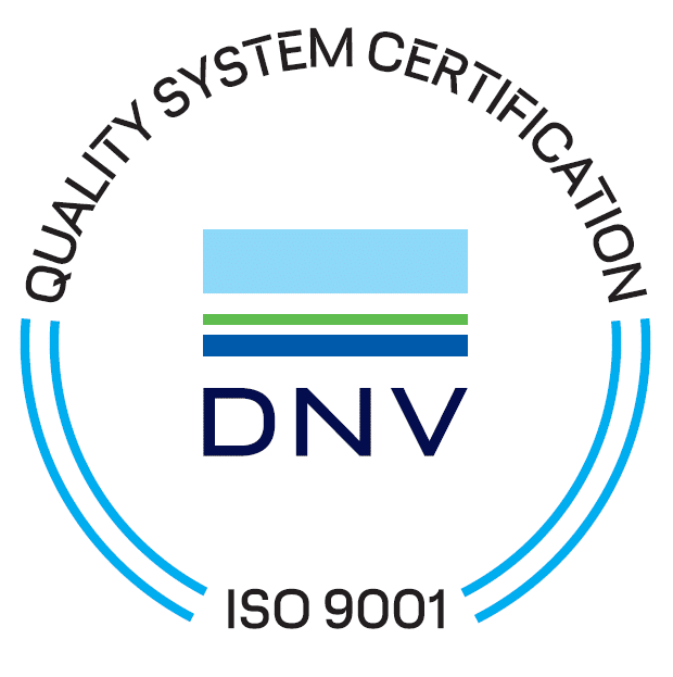 Quality system certification ISO 9001:2015